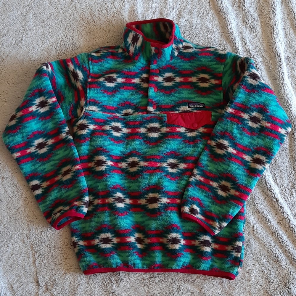 Feece Snap Sweater